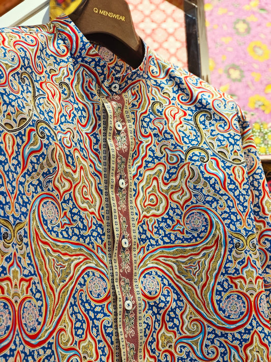 Bespoke Singapore Batik Shirt