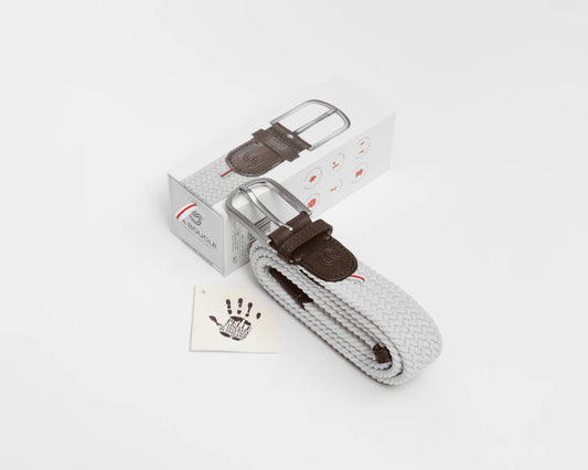LA BOUCLE Lisbon White Belt