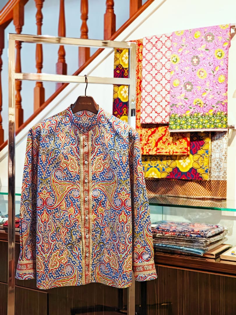 Bespoke Singapore Batik Shirt