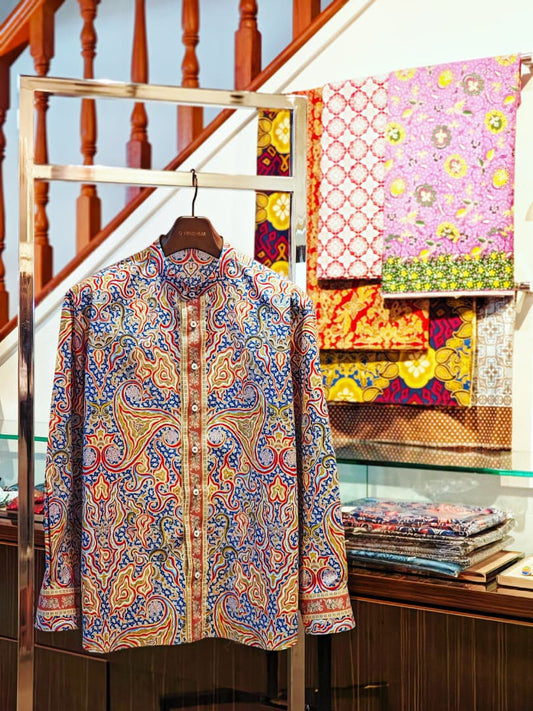 Bespoke Singapore Batik Shirt