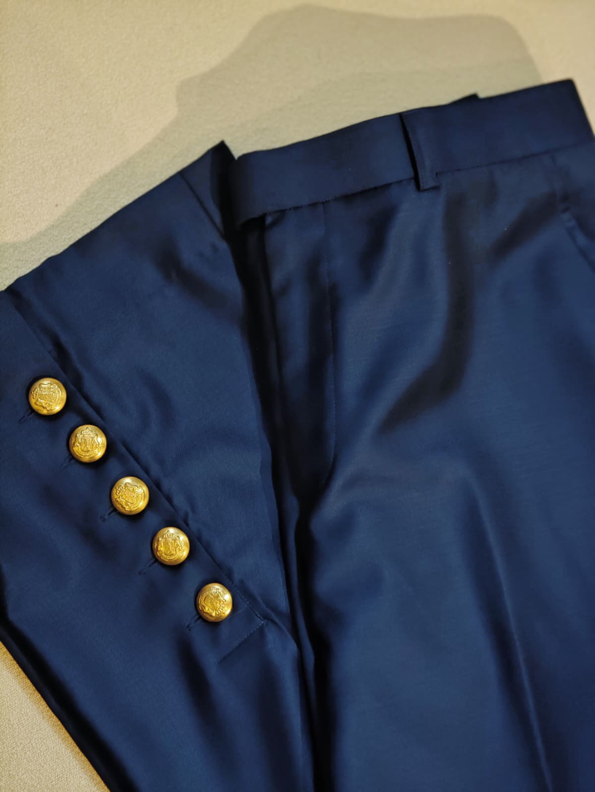 Side Slit Buttons Pants