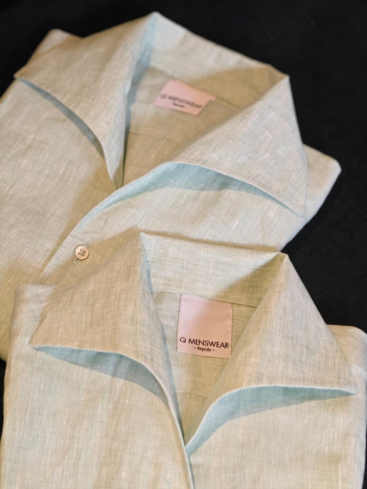 Bespoke One-Piece Linen Casual Shirt