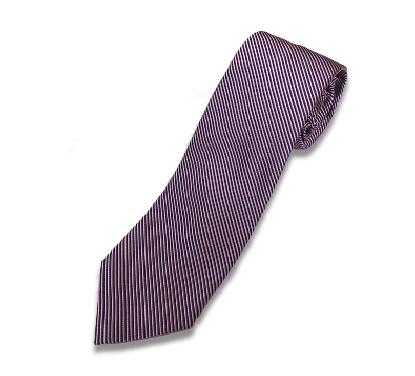 Purple Stripe Tie